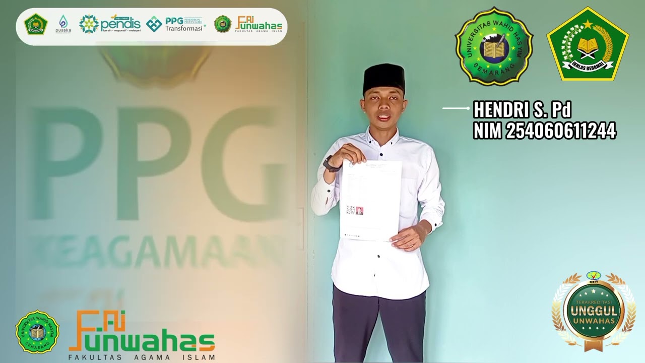 Contoh PEMBUKA VIDEO UKIN PPG PAI 2026