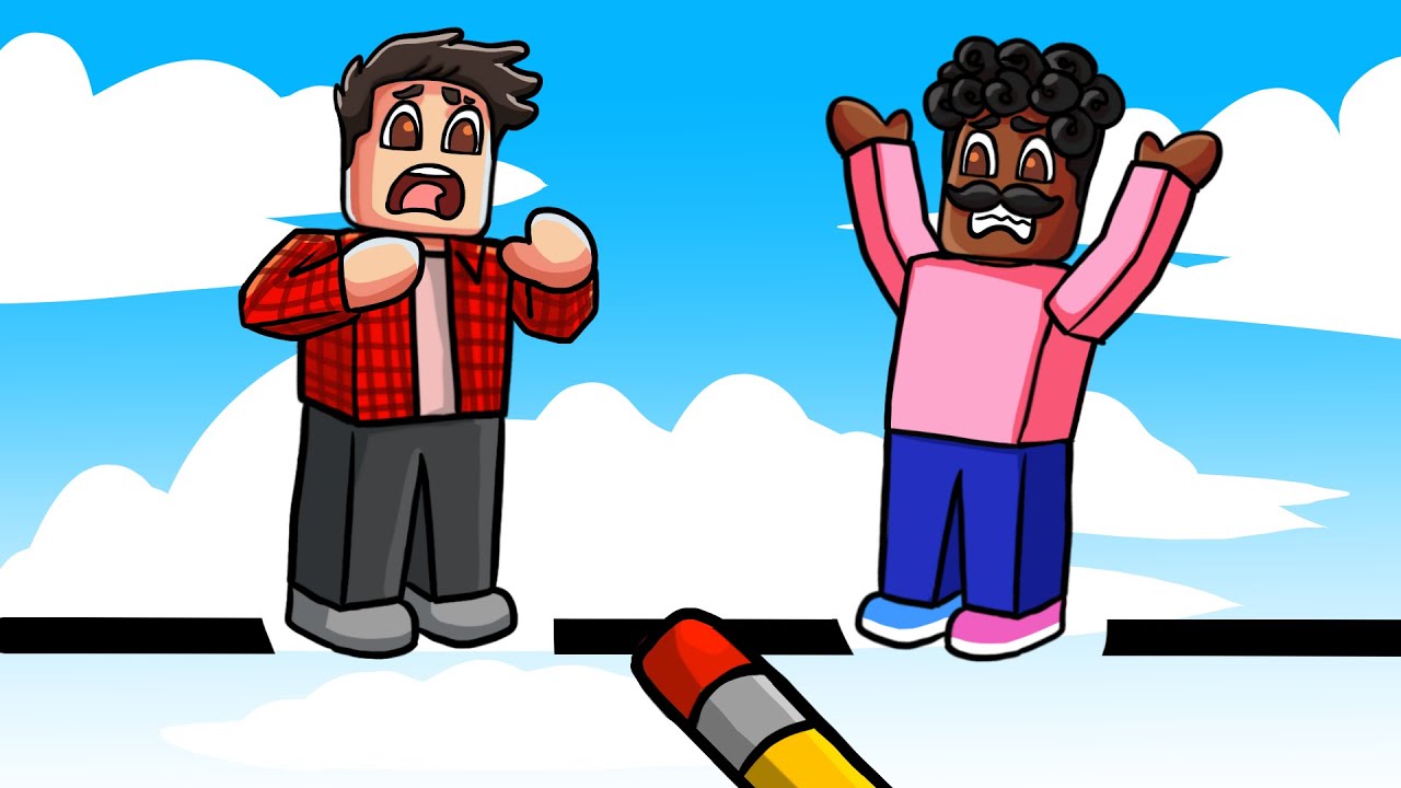 NARYSUJ WŁASNĄ TRASĘ, ALBO SPADAJ | ROBLOX