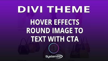 Divi Theme Hover Effects Round Image To Text With CTA 👈