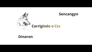 Corrigindo o meu Css