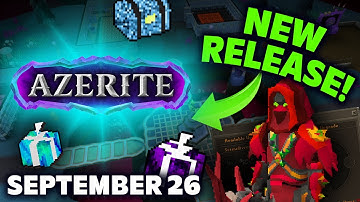 Azerite RSPS Just Released 1 HOUR AGO ! Fresh World [400+ PLAYERS ONLINE]