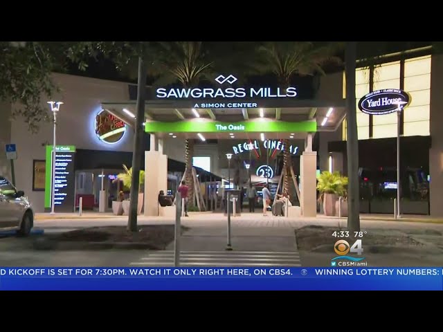 Shoplifter with knife causes Sawgrass Mills mall evacuation, police say