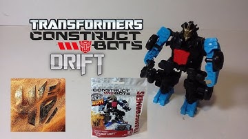 Video Review of the Transformers Age of Extinction Construct-Bots Dinobot Riders: Drift