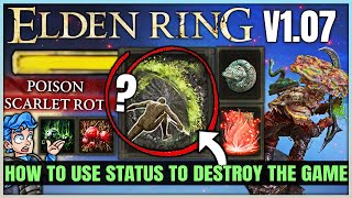 So Status = Actually INSANELY OP Now - MELT Bosses With Poison & Rot - Best Elden Ring Status Build!