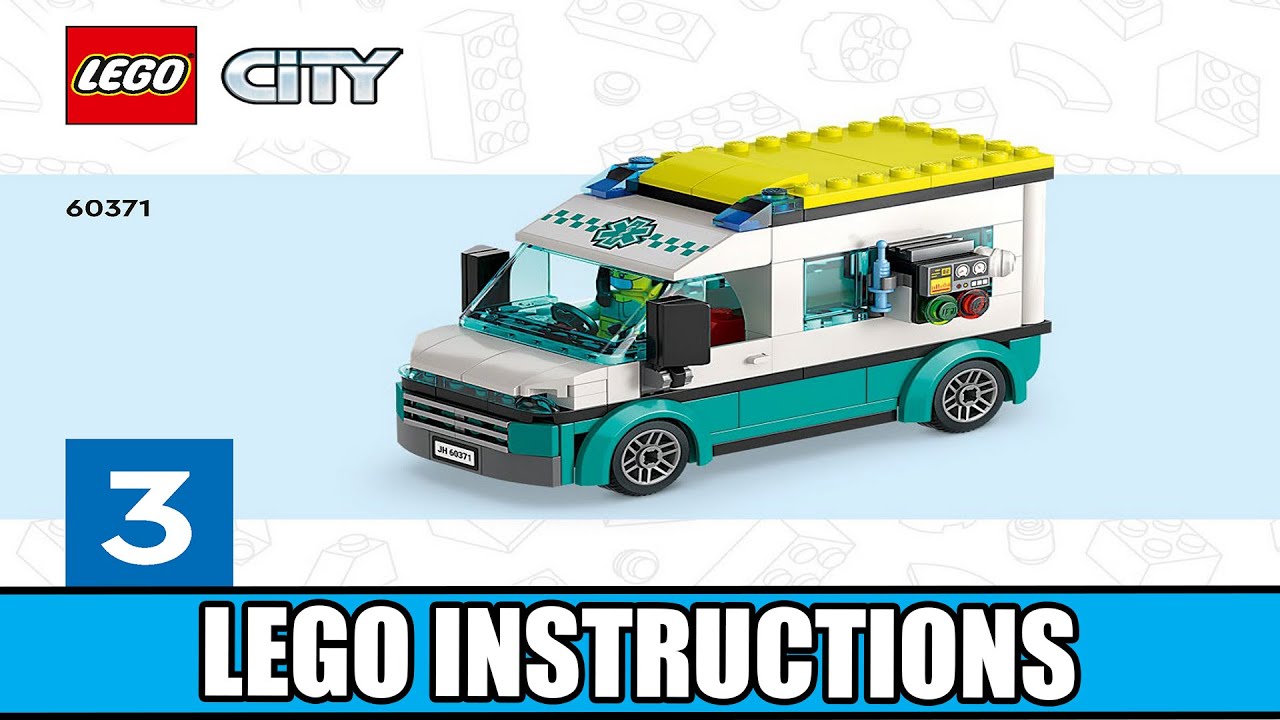 City | Emergency Vehicles HQ LEGO instructions