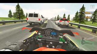 gameplay of traffic rider #1k screenshot 5