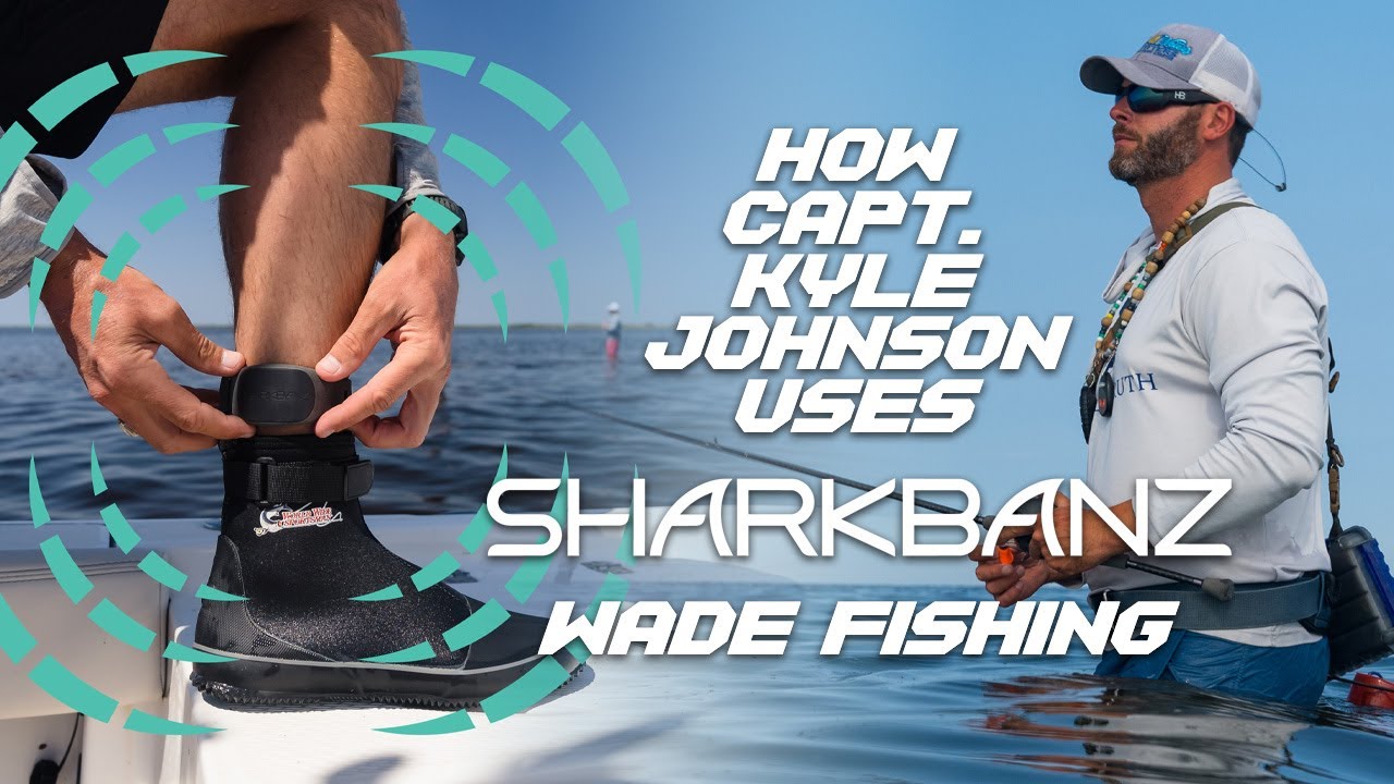 Captain Kyle Johnson Shows How to Protect Against Sharks and Stingrays  While Wade Fishing 