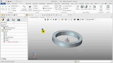 Part Design    ZW3D Tutorial Wireframe & Surface