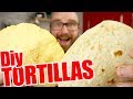 How to make Tortillas - Flour Tortillas and Corn Tortillas! Bonus DIY Tortilla Chips