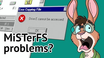 MiSTerFS problems with AO486? Here