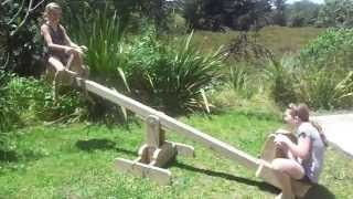 Go to http://www.buildeazy.com/seesaw-sliding-1.php for the free plans and instructions on how to make this seesaw. This is a 