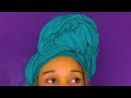 Another quick gele tutorial