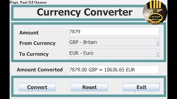 How to Create a Currency Converter in Java using Eclipse - Part 2 of 2