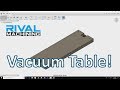 Mini Mill Vacuum Table Pt 1 PLUS Fusion CAD/CAM Tour