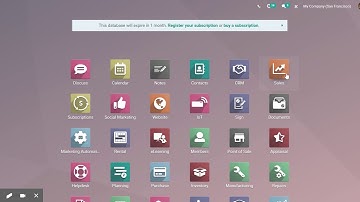 Odoo - Contract on customer portal
