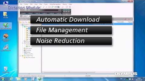 The Olympus Dictation Management System R6 (ODMS)