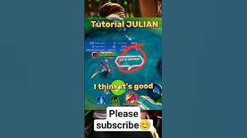 Julian Tutorial mobile legends #shorts #tutorial #mlbb #ml2b