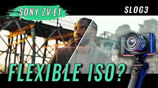 What is FLEXIBLE ISO? Slog3 on the SONY ZVE1