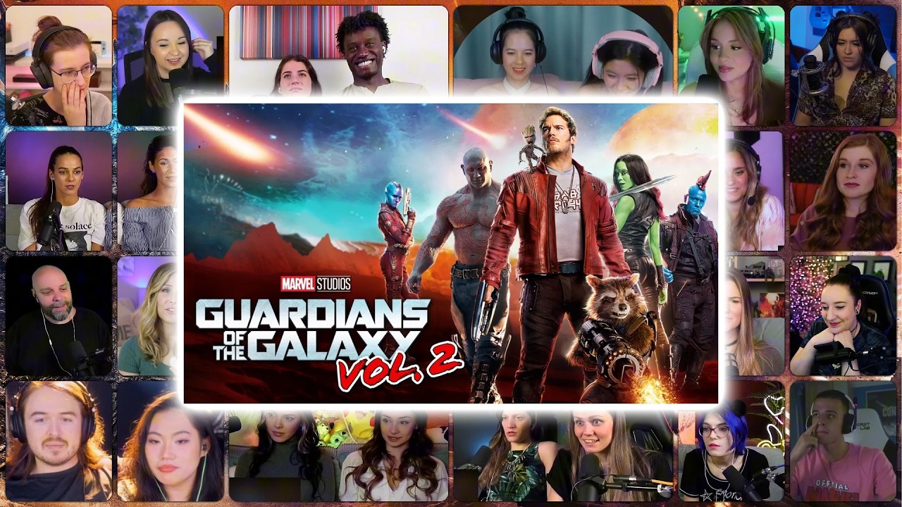 Guardians of the Galaxy Vol. 2 (2017) Reaction Mashup