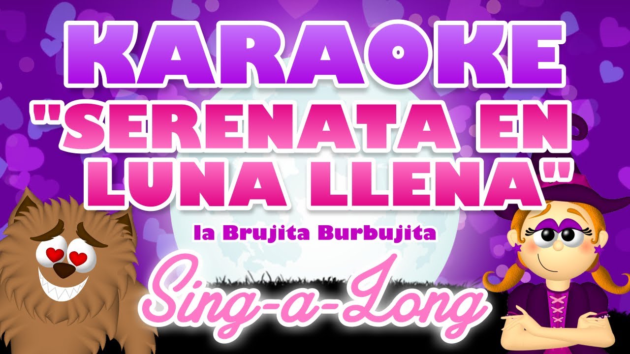 🐺 🎶SERENATA EN LUNA LLENA 🌕💘 KARAOKE de San Valentín 🎤 Singalong