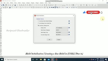 Creating a New Model in ETABS (How to)