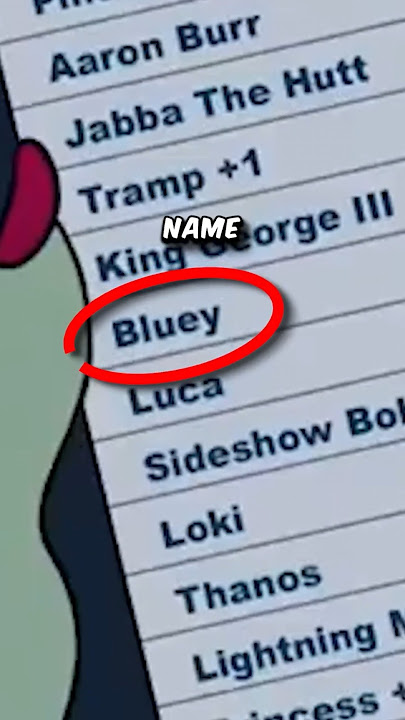 CRAZY Details in Bluey You NEVER Noticed 😲 #shorts