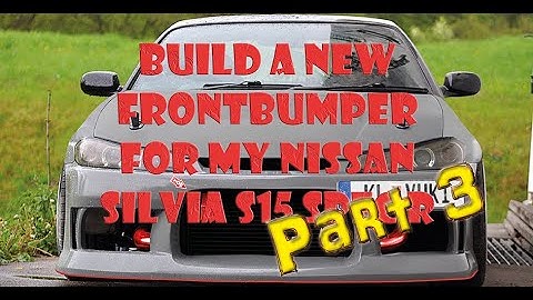 How to - selfmade build a nissan silvia S15 frontbumper part 3