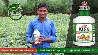 Mr. King – 100% Organic Liquid Growth Booster | Extremely Beneficial for Okra | Union Organics