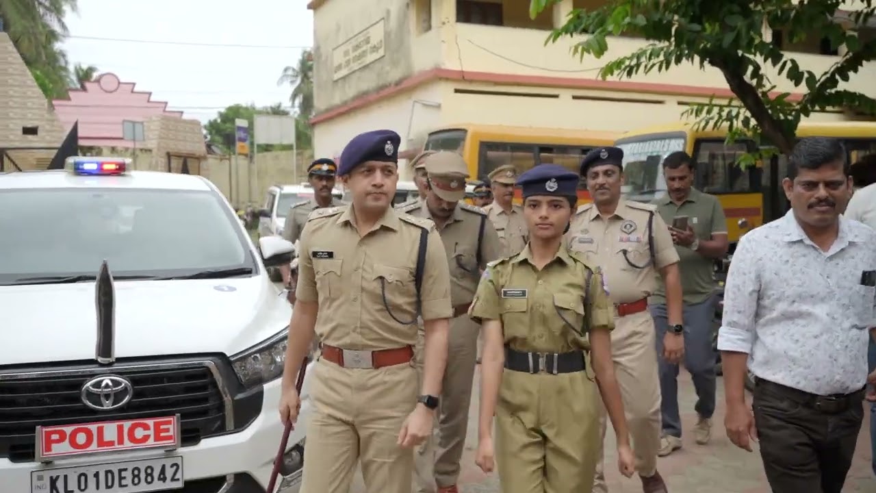 Passing out parade 2025 GVGHSS CHITTUR 