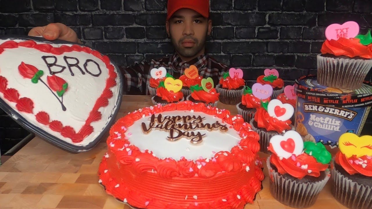 (ASMR) VALENTINE'S DAY MUKBANG