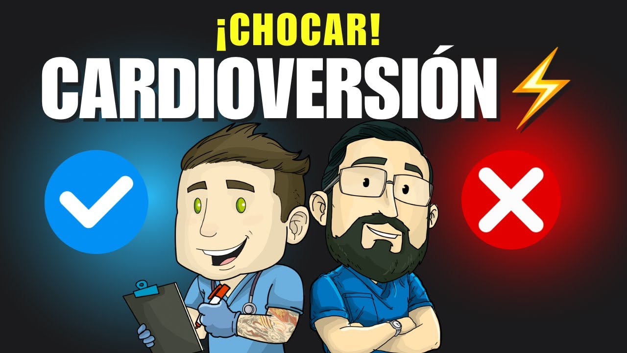 Cardioversión eléctrica🫀⚡️basada en evidencia | Qué hacer y qué NO hacer⁉️🤔
