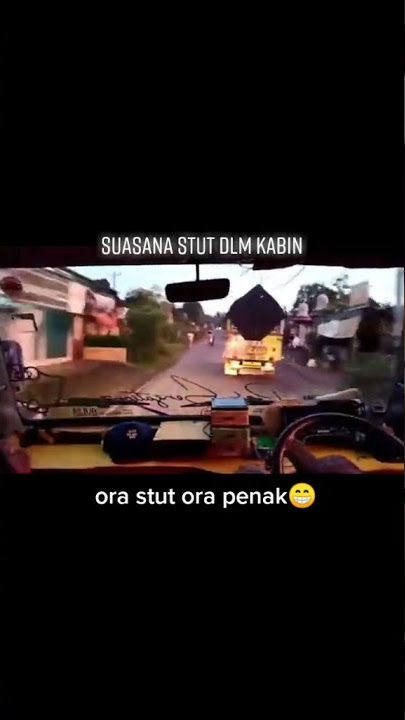 Suasana STUT!!! Dalam kabin truck|| cocok buat story wa truck jam mepet