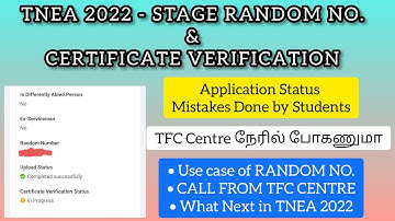 Random Number & Verification|Uses & Issues Faced|What Next|Stage 2 TNEA 2022|Dineshprabhu