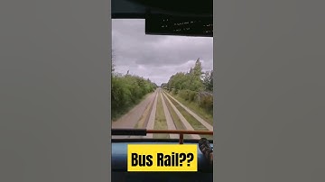 Train Rail for Bus? #Bus #Rail #Transport