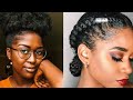 Quick & Easy Natural Hairstyles For Work 🌺😍