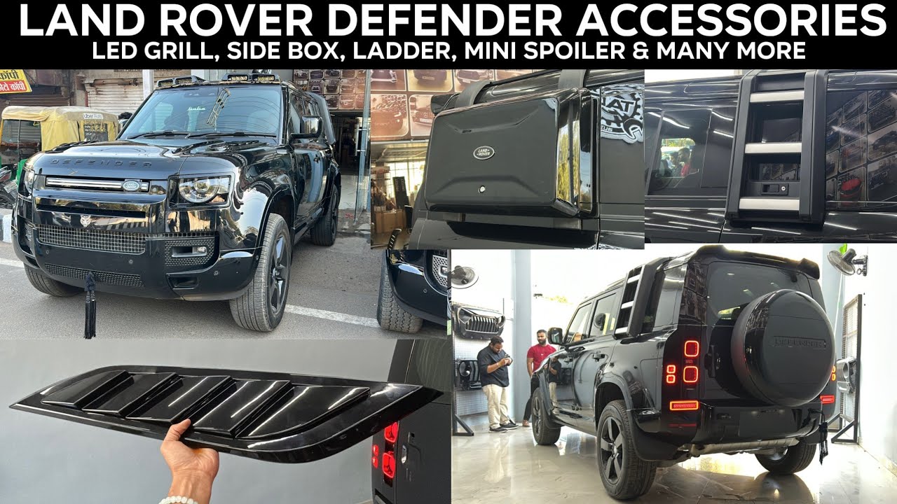 2025 Land Rover Defender | Full Accessories | PPF | Black Defender | Mafia Spec | TAG Bhopal