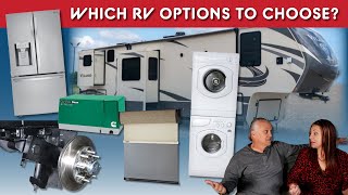 Choosing RV Features & Options for Our New Fifth Wheel | Full Time RV Living for Beginners