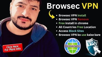 Browsec VPN - free and unlimited VPN | Browsec VPN extension for chrome | Browsec VPN Kaise lagaye🔥