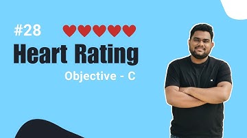Objective-C: Create Heart Ratings with UIButton in Hindi