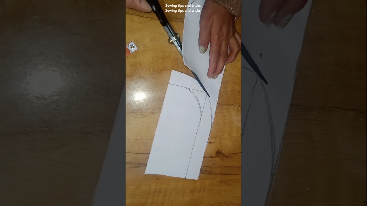 round neckline cutting... simple and easy tricks to cut round neck....