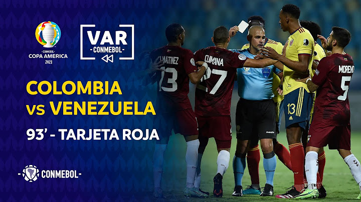 Copa América | Revisión VAR | Colombia vs Venezuela | Minuto 93