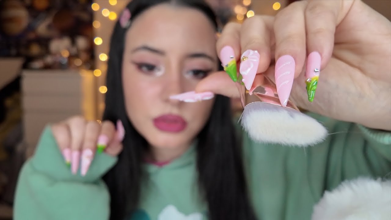 بمكيجك ببطيء و همس مريح للأعصاب 😴Arabic ASMR