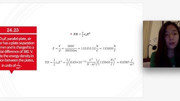 General Physics 2: Chapter 24  - Capacitance and Dielectrics | Angela Yu