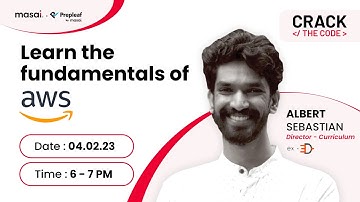 Crack the Code: Learn the Fundamentals of AWS | Albert Sebastian, Director - Curriculum at Masai