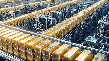 How the Purest 99.9% Gold is Made Today: Inside the Multi-Billion Dollar Secret Factory