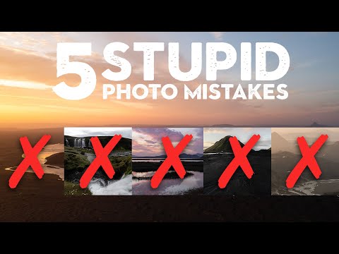 5 STUPID photography MISTAKES I wish I hadn’t made