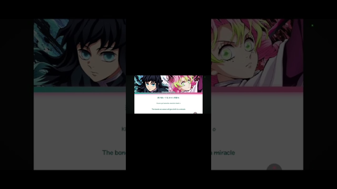 Kizuna no kiseki lyrics (from"demon slayer") season 3 opening