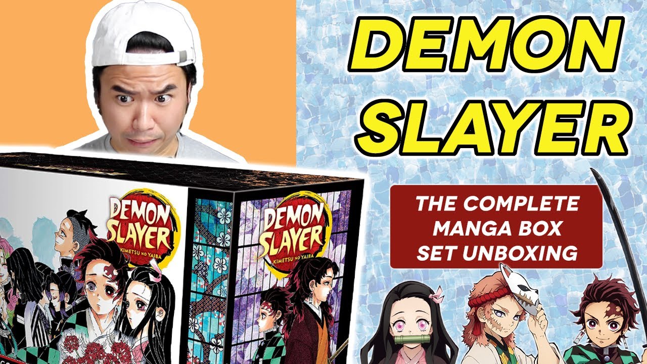 Demon Slayer Manga Box Set Unboxing 