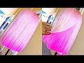 DIY: PINK HAIR In 9 Minutes ! | Water Color Method | ft dolago.com