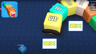 Cubes 2048 io 4 Million Score 🐍 3D Multiplayer Snake Game screenshot 5